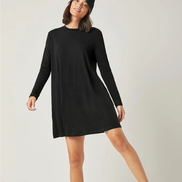 BRAND NEW  Solid Tee Dress - Picture 4 of 5